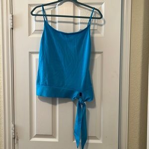 Banana Republic Turquoise Spaghetti Strap Top
